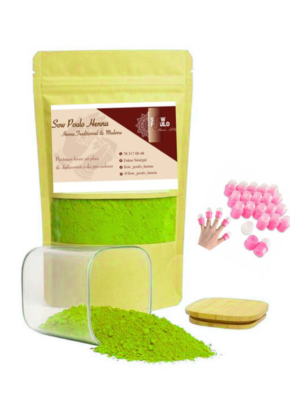 Capsules de Henné pour Doigts